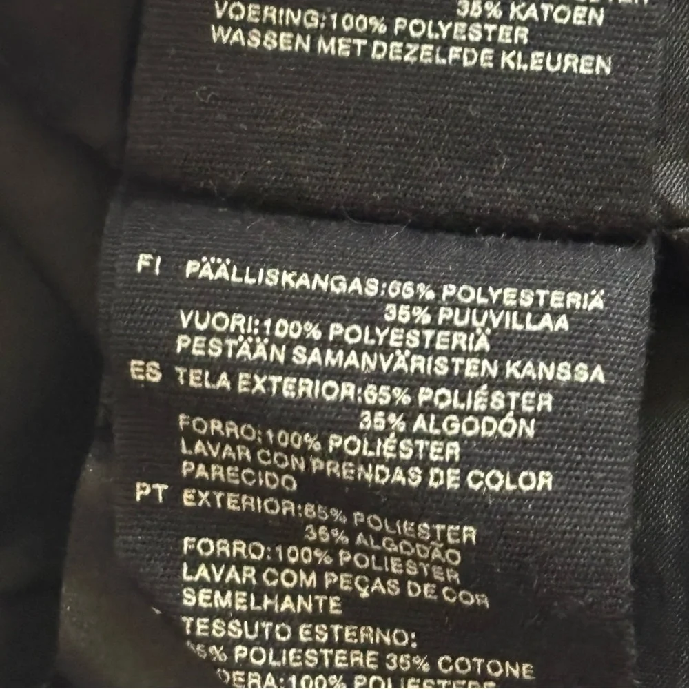 H&M Elegant Black Trench Coat